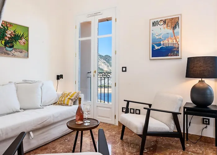 아파트 Maison Garavan - Somptueux 2 Pieces - Vue - 멍똥