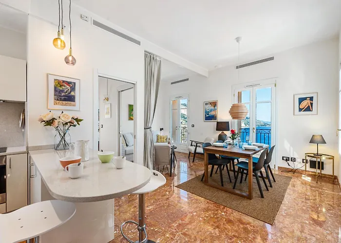 아파트 Maison Garavan - Somptueux 2 Pieces - Vue - *