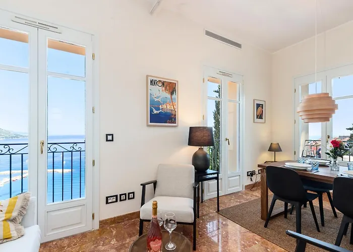 Maison Garavan - Somptueux 2 Pieces - Vue - Menton